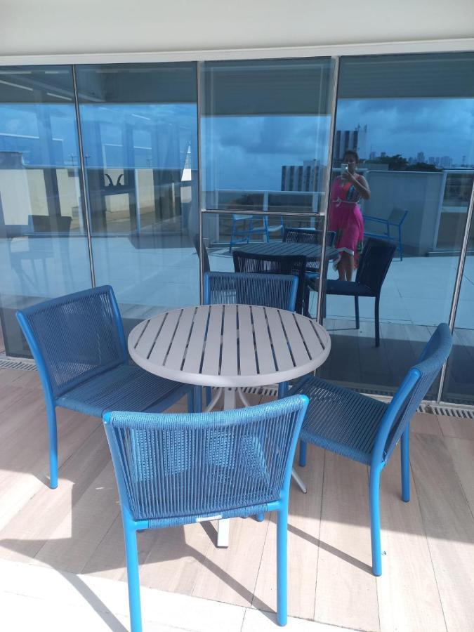 Apt por temporada beira mar de piedade Recife Exterior foto